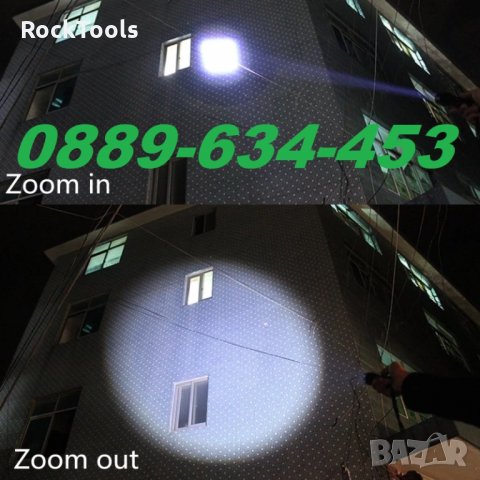 Мини двойно led cob работно джобно фенерче фенер за работа с ZOOM, снимка 3 - Къмпинг осветление - 32203492
