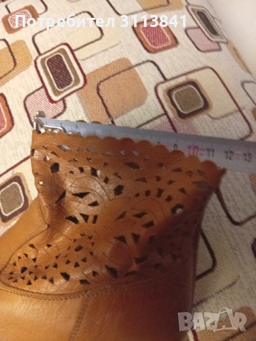 Боти 40 номер естествена кожа , снимка 5 - Дамски боти - 52022703