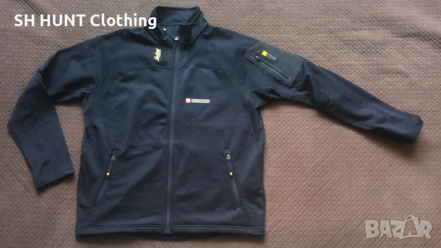 Snickers 9438 Body Mapping Micro Fleece Work Jacket размер XL работна блуза W4-659