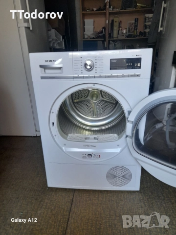 Сушилня с термопомпа Siemens iQ700 WT47W5W0, 8 кг, снимка 2 - Сушилни - 52505963