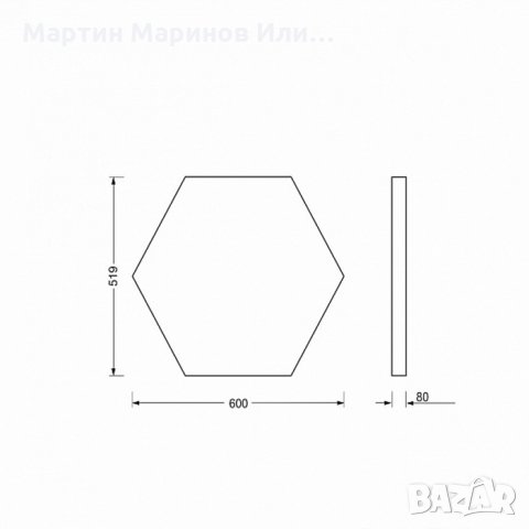 LED Плафониера   60 , 5600 lm , 55 w, снимка 6 - Лед осветление - 31391009