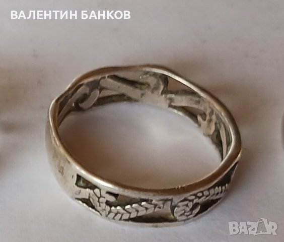 Сребърни дамски пръстени, снимка 15 - Пръстени - 43151505