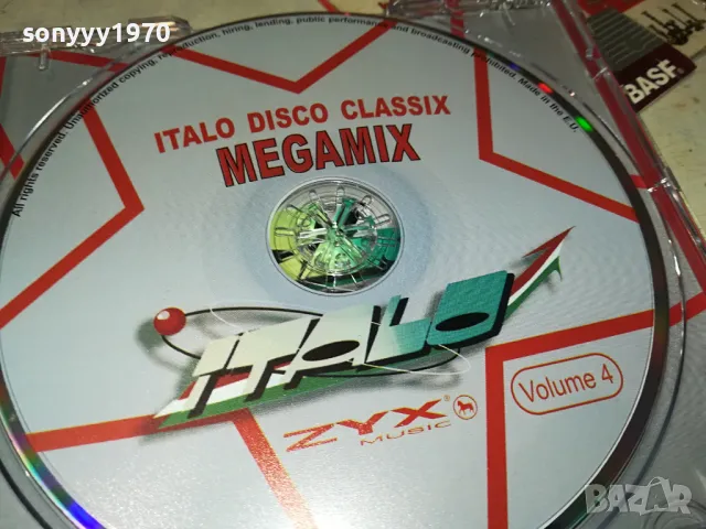 ITALO MEGA DANCE 4 CD 0304251731, снимка 9 - CD дискове - 49753133