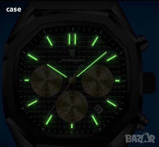 Мъжки бизнес часовник на марката Poedagar , снимка 14 - Мъжки - 53874150