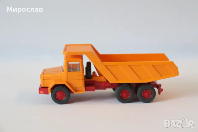 WIKING 1:87 H0 MAGIRUS DEUTZ САМОСВАЛ МОДЕЛ КАМИОН, снимка 2 - Колекции - 50112450