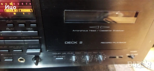 Jamaha KX-W952 двоен касетен дек Japan, снимка 3 - Декове - 53891910