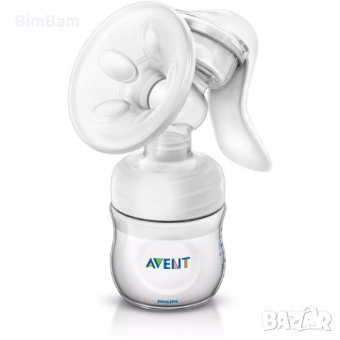 Ръчна помпа за изцеждане на кърма с шише Natural / PHILIPS AVENT, снимка 4 - Помпи за кърма - 38088072