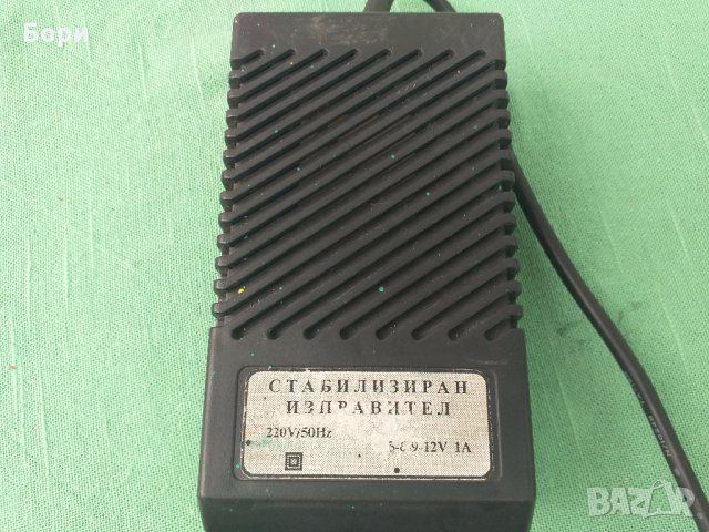 Стабилизиран изправител 4.5/6/9/12V  1A, снимка 3 - Други - 29176288