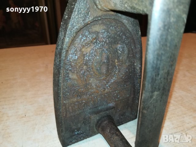 HERBULOT-Vintage 1900s Cast Iron French-ВНОС FRANCE 1212211938, снимка 13 - Антикварни и старинни предмети - 35117358