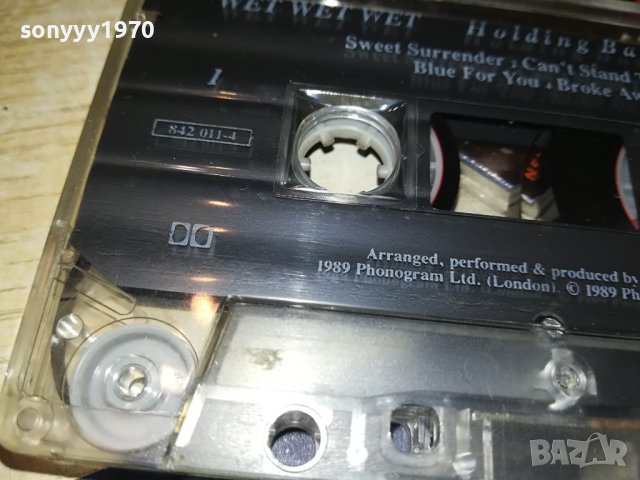WET WET WET-ORIGINAL TAPE 0809231658, снимка 12 - Аудио касети - 42123918