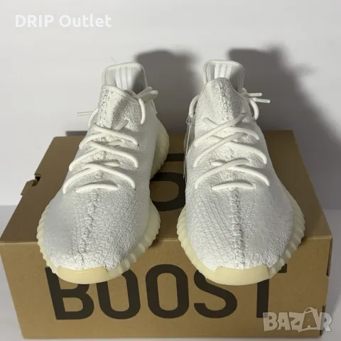 !НОВИ! Yeezy Boost 350 V2 | Cream/Triple White | + КУТИЯ, снимка 3 - Маратонки - 55750765