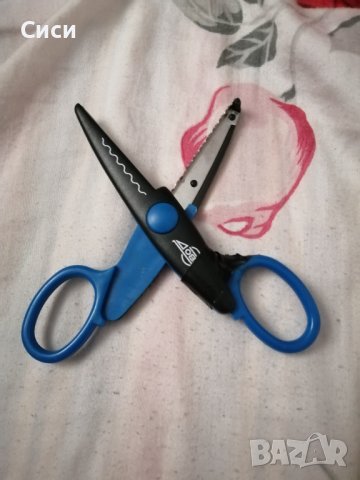 Ножица вълнообразна, снимка 3 - Ученически пособия, канцеларски материали - 37631863