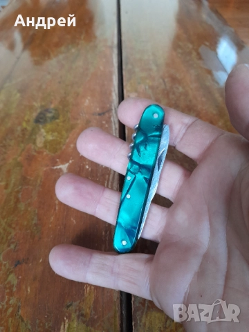 Стар джобен нож,ножче,ножка #142, снимка 3 - Други ценни предмети - 51881564