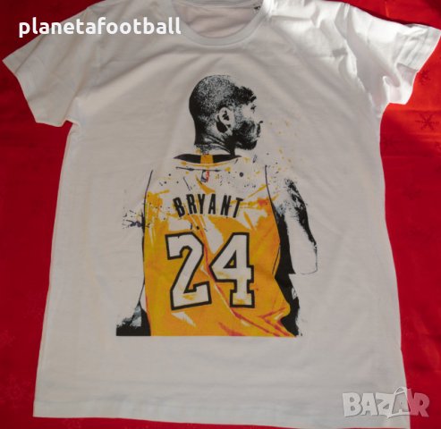Баскетболна тениска на Kobe Bryant!24 LA LAKERS!Мъжка Фен тениска на Коби Брайант! , снимка 5 - Тениски - 31448672