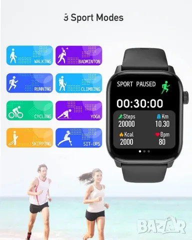 Смарт Часовник SEAWOW KW76, снимка 2 - Смарт часовници - 49291983