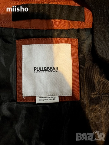 Спортно Яке (Bomber Jacket) “Pull and Bear” размер L, снимка 5 - Якета - 51975379