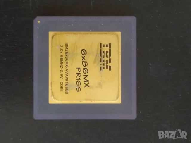 IBM 6X86MX PR166 колекционерски процесор 