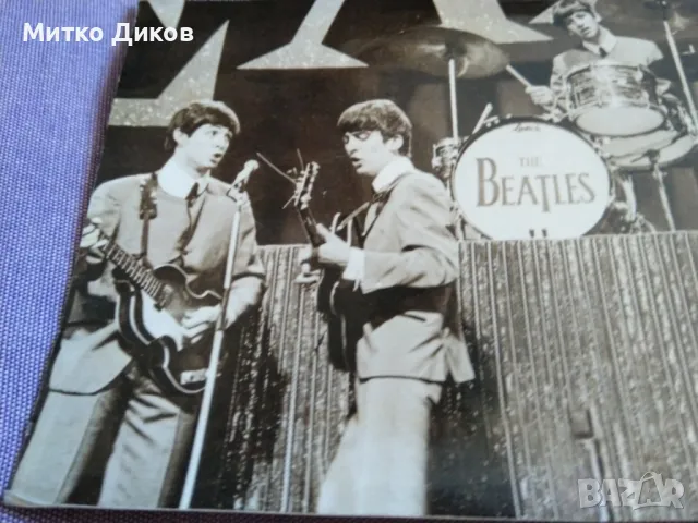 Пощенска картичка винтидж от 60-те год . 17х12см на Бийтълс Beatles, снимка 5 - Колекции - 47750929