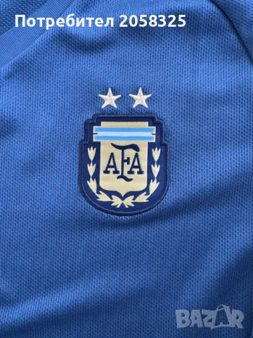 Брутална! Оригинална тениска Adidas Argentina (M), снимка 5 - Тениски - 49687787