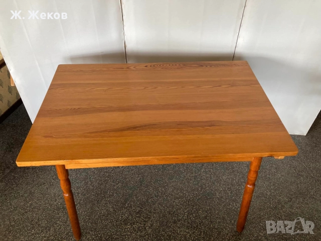 Масивна трапезна маса, снимка 2 - Маси - 52770239