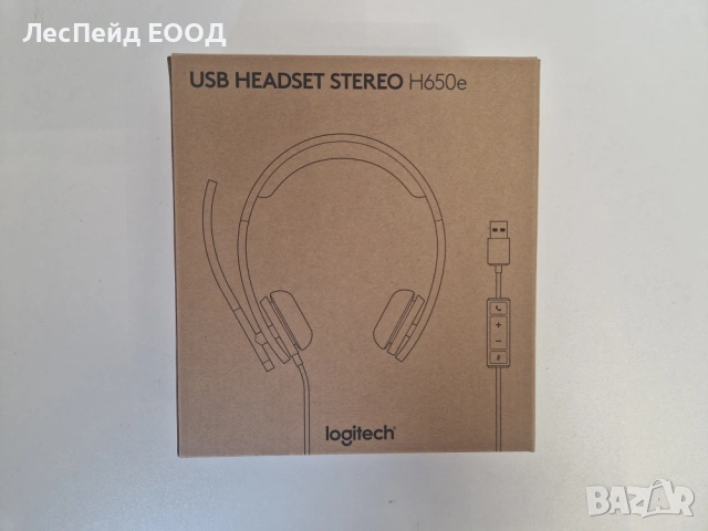 H650E СТЕРЕО ЖИЧНИ СЛУШАЛКИ USB LYNC , снимка 2 - Слушалки и портативни колонки - 53912202