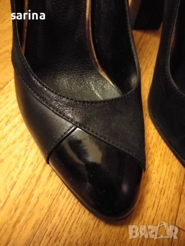 Официални обувки от естествена кожа, снимка 5 - Дамски обувки на ток - 42849257