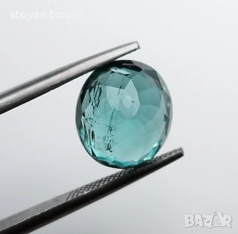 Индиголит турмалин с интензивен цвят 3.74кт.! Сертифициран! Нов!, снимка 11 - Други - 50542363