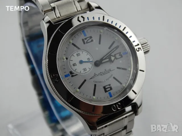 ВОСТОК АМФИБИЯ АВТОМАТИЧЕН ref: 12071Б, снимка 13 - Мъжки - 44980472