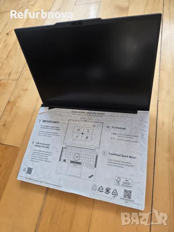 Чисто нов!Lenovo ThinkPad E14 Gen 7, Core Ultra 5 226V, 16GB DDR5, 512GB SSD,