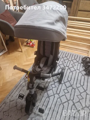 Триколка 8 в 1 KikkaBoo - Aluma, Grey