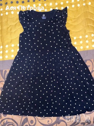 Рокли H&M размер 134-140 см ; 8-10 г., снимка 2 - Детски рокли и поли - 40647537