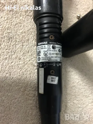 професионален безжичен микрофон с модем SHURE GLXD4 Z2 + куфар, снимка 4 - Микрофони - 49529341