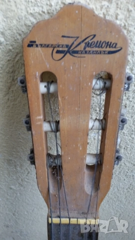 Стара българска китара Кремона, снимка 4 - Антикварни и старинни предмети - 53174844