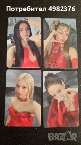 KPOP blackpink official cards