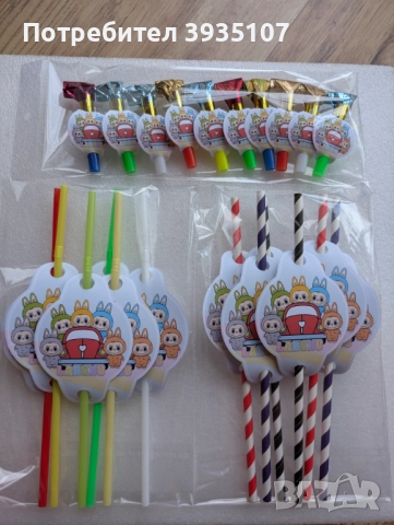 Парти шапка Лабубу, снимка 4 - Други - 51547189