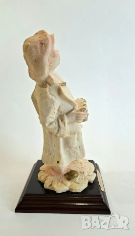 Фигура на музикант с акордеон - L'Arte nel Mondo, Италия, снимка 2 - Статуетки - 53952924