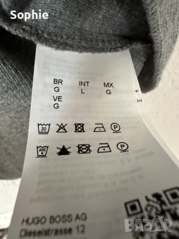 Мъжка блуза Hugo Boss Tempes, снимка 4 - Тениски - 53883247