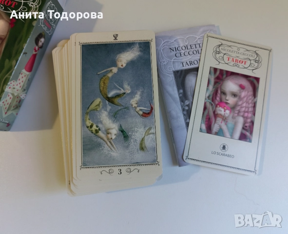 Карти Nicoletta Ceccoli tarot , снимка 2 - Карти за игра - 52123234