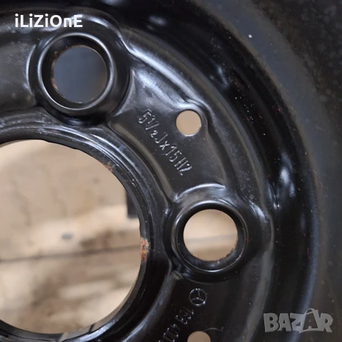Резервна гума 15 цола от Mercedes Мерцедес А класа W168, снимка 3 - Части - 51331298