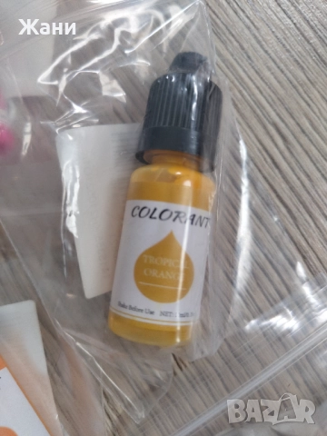 Течна боя пигмент за сапун и восък, снимка 3 - Други - 51684635