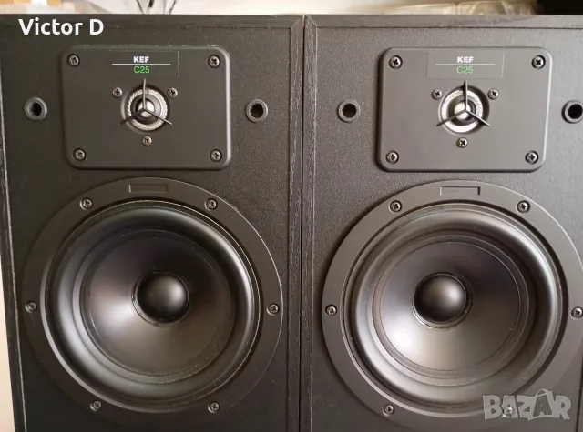 KEF C25 - Тонколони Bookshelf, снимка 2 - Тонколони - 55789321