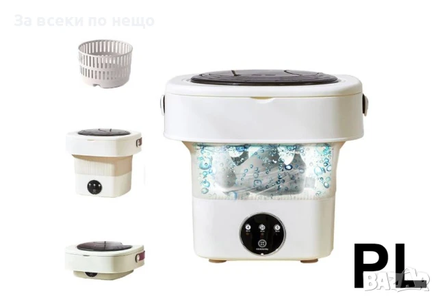 Преносима сгъваема пералня 2 кг Код P948, снимка 2 - Перални - 51087594