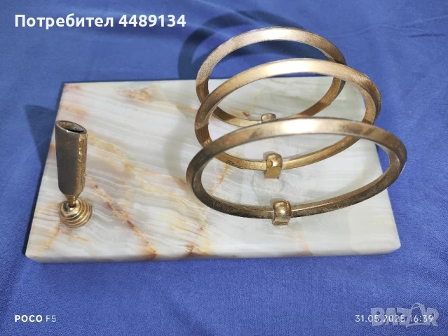 Органайзер с мраморна основа, снимка 5 - Други стоки за дома - 50495509