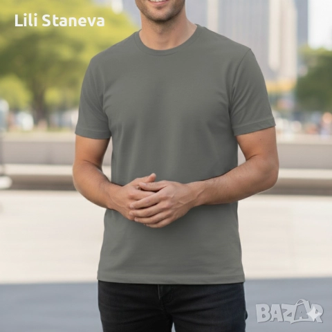 Мъжки тениски от 100% памук – 8 различни цвята. , снимка 14 - Тениски - 51860739