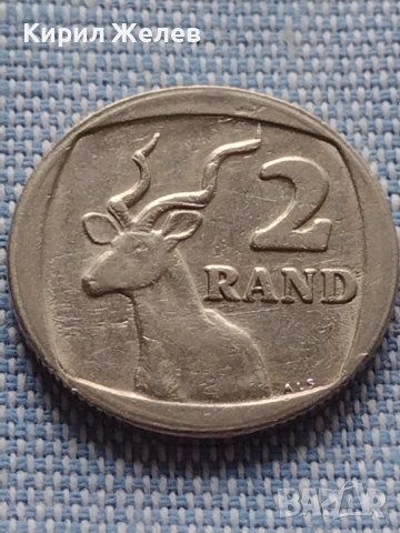Монета 2 ранд 1990г. Южна Африка рядка за КОЛЕКЦИОНЕРИ 41140, снимка 5 - Нумизматика и бонистика - 42802230