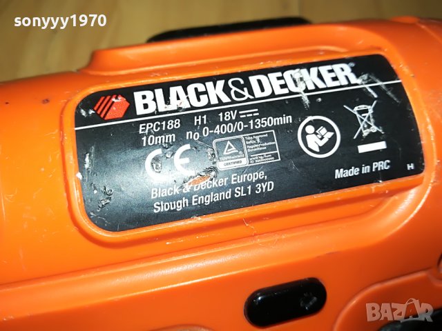 black & decker с батерия 2509220752, снимка 9 - Винтоверти - 38108507