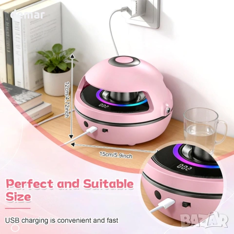 Музикална машина за скачане на въже с брояч за възрастни и деца, дистанционно, 10 скорости, снимка 6 - Музикални играчки - 53943662