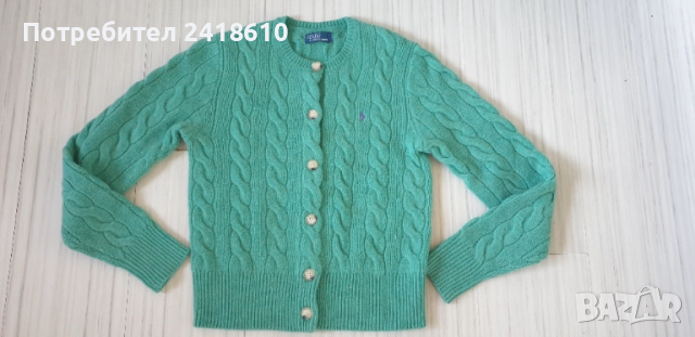 POLO Ralph Lauren Cable Wool / Cashmere Knit Womens Size S НОВО! ОРИГИНАЛ! Дамска Жилетка, снимка 3 - Жилетки - 52414916