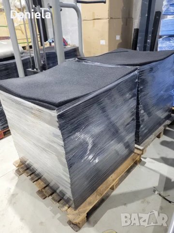 Настилка кросфит 1м на 1м 2см подова гумена настилка crossfit gym, снимка 2 - Фитнес уреди - 37114830