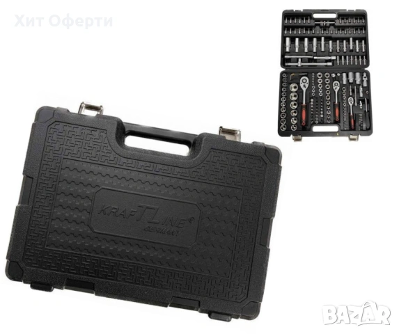 Куфар с инструменти Гедоре 172 части с 3 броя тресчотки, снимка 6 - Други инструменти - 53220876